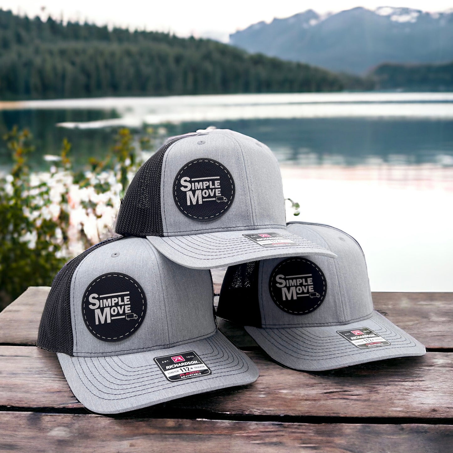 Business Logo Hats - Mighty Fine Laser Design