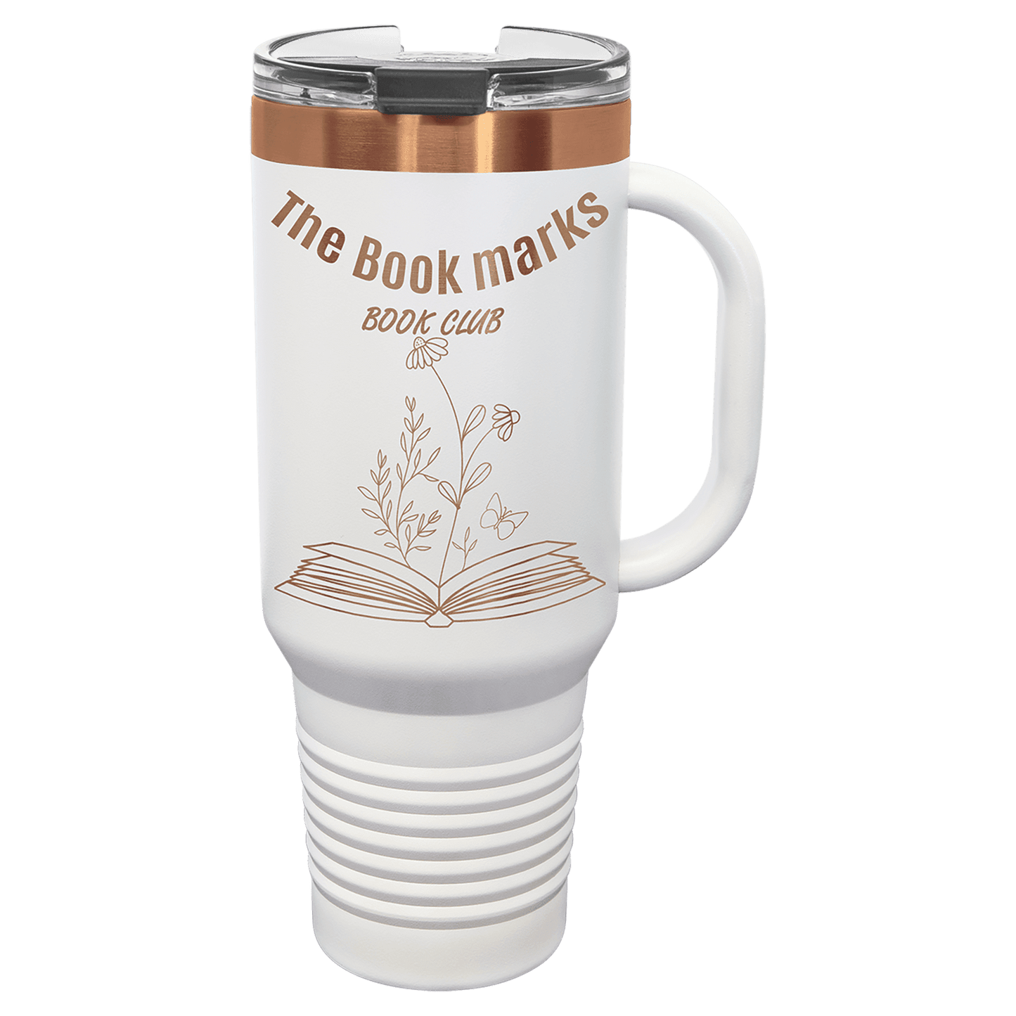 40 oz Engraved Travel Mug - Mighty Fine Laser Design