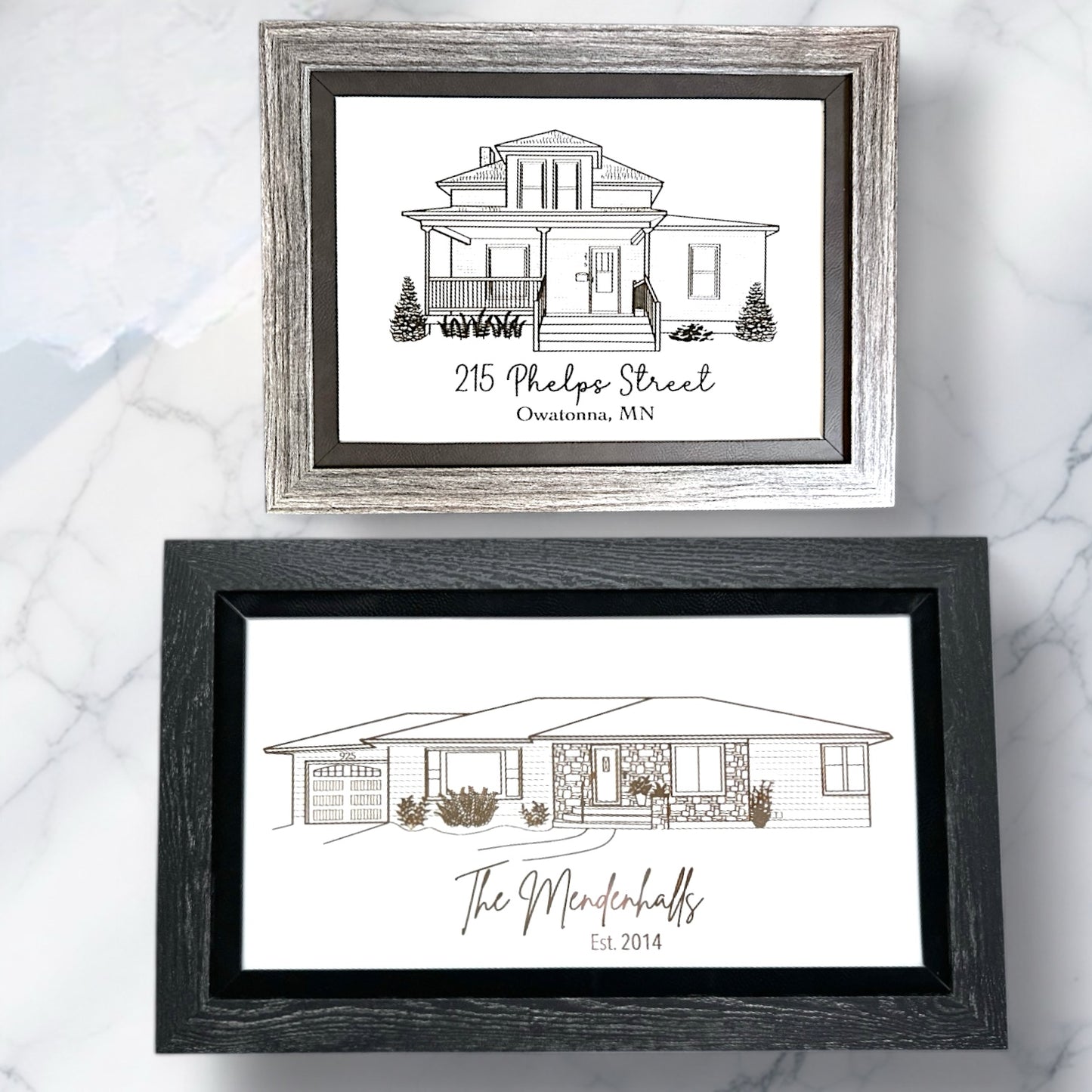 Hand Drawn Home Portraits