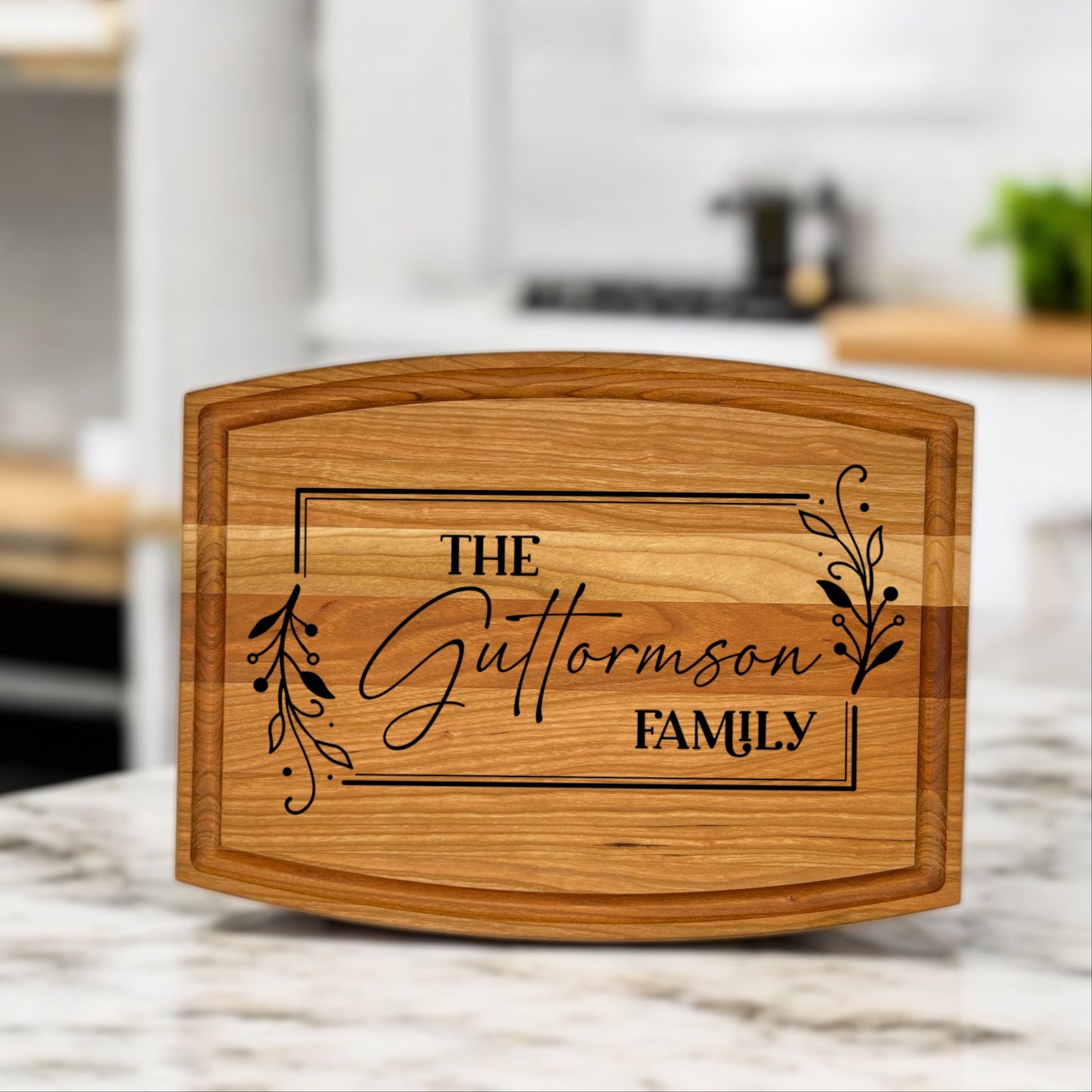 Cherry Cutting Board - Realtor Gift Set
