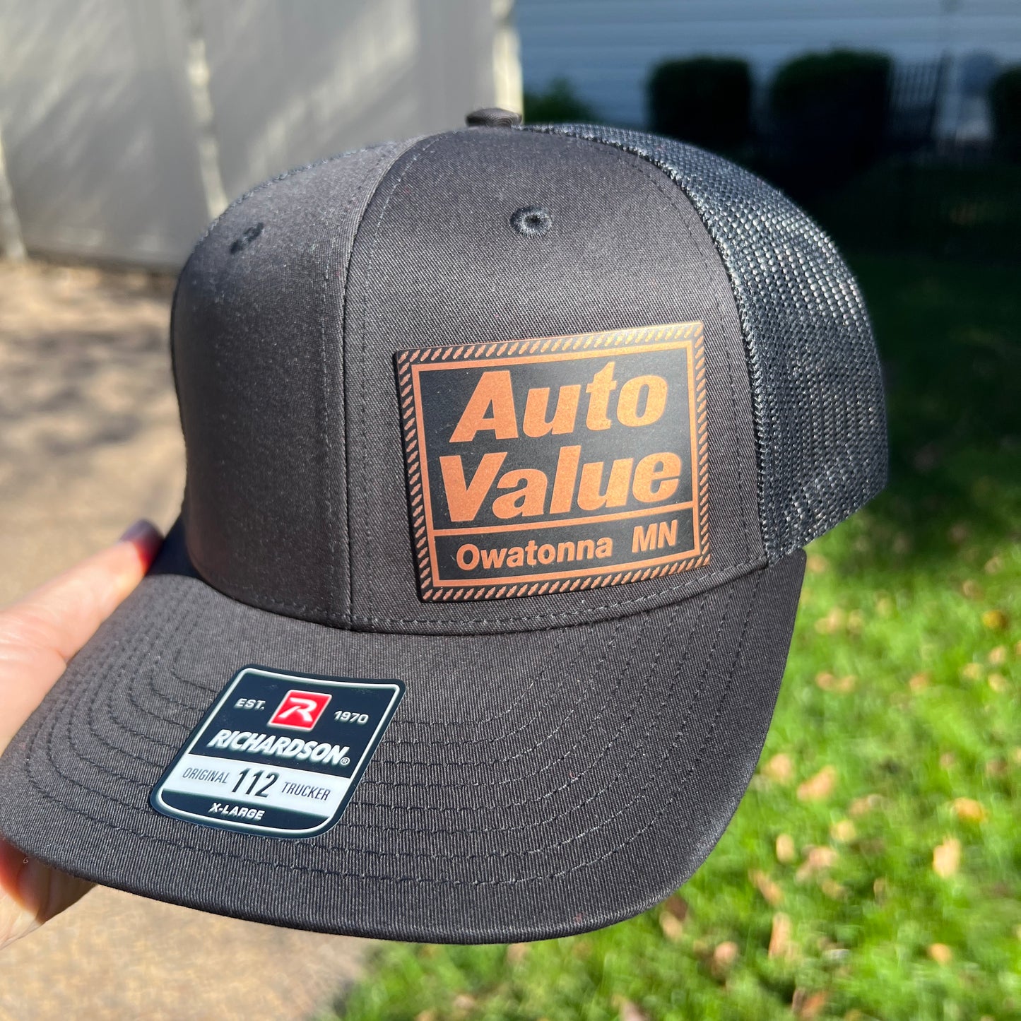 Business Logo Hats - Mighty Fine Laser Design