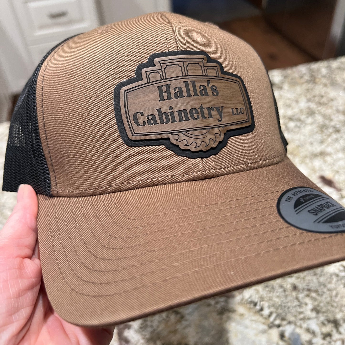 Laser engraved Richardson 112 hat - Mighty Fine Laser Design
