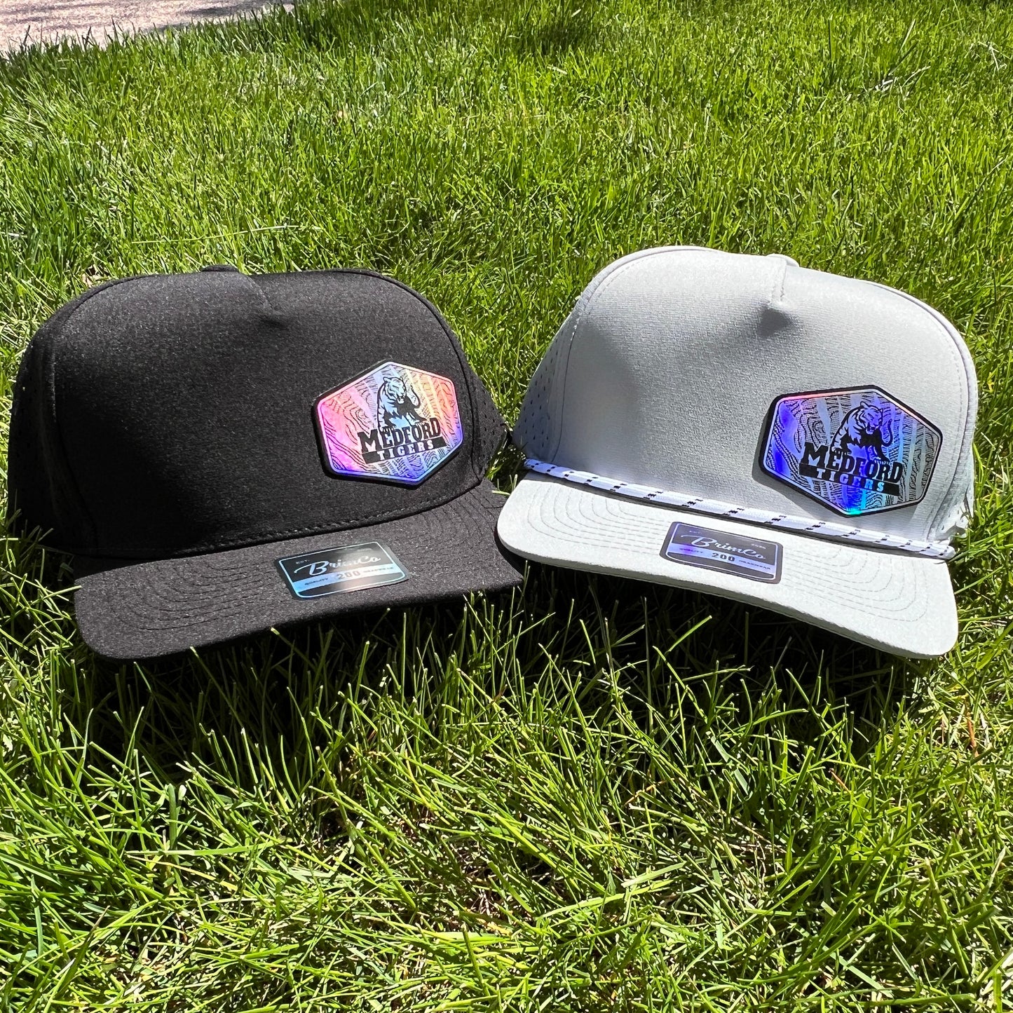 Holographic Medford Tigers  Performance Hat