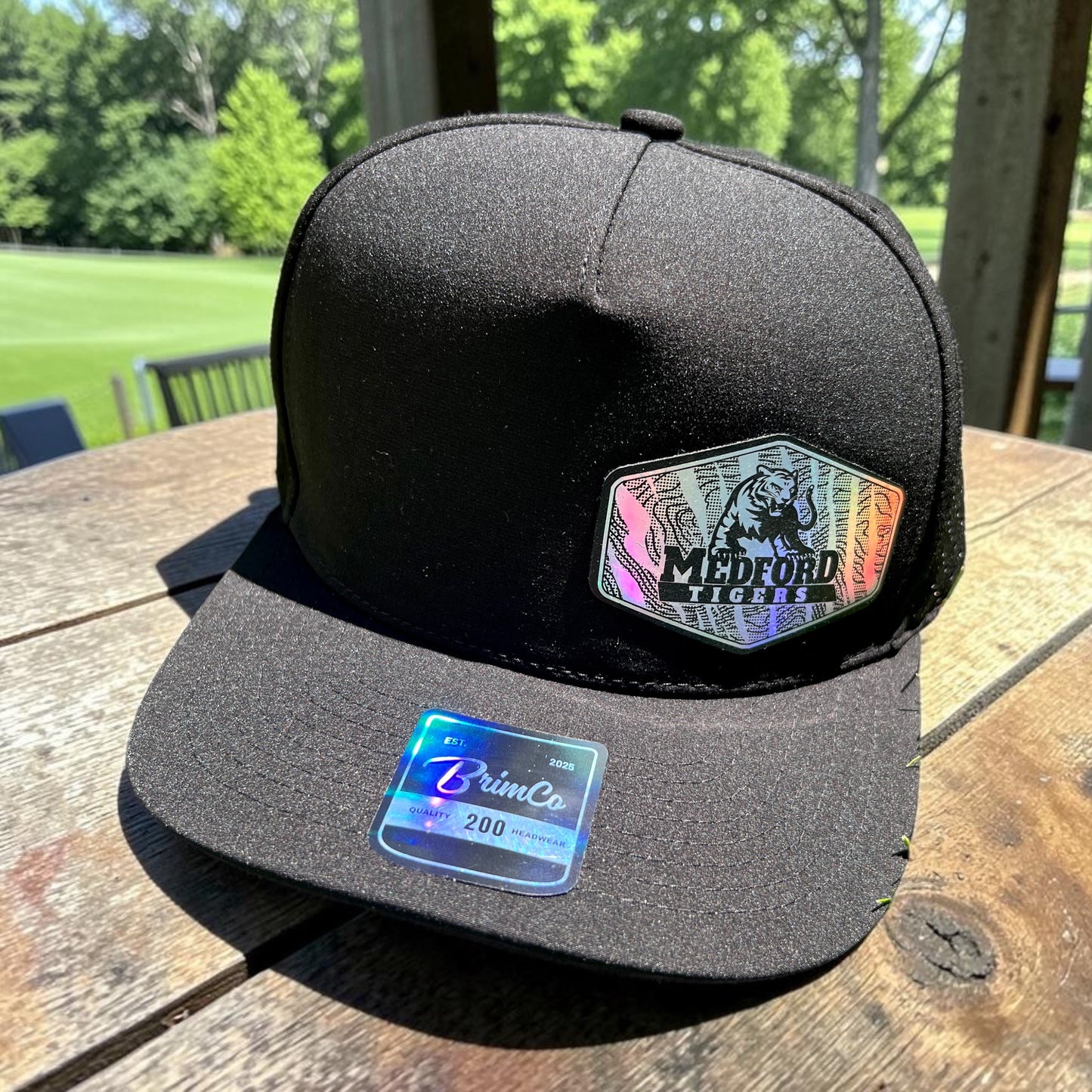 Holographic Medford Tigers  Performance Hat