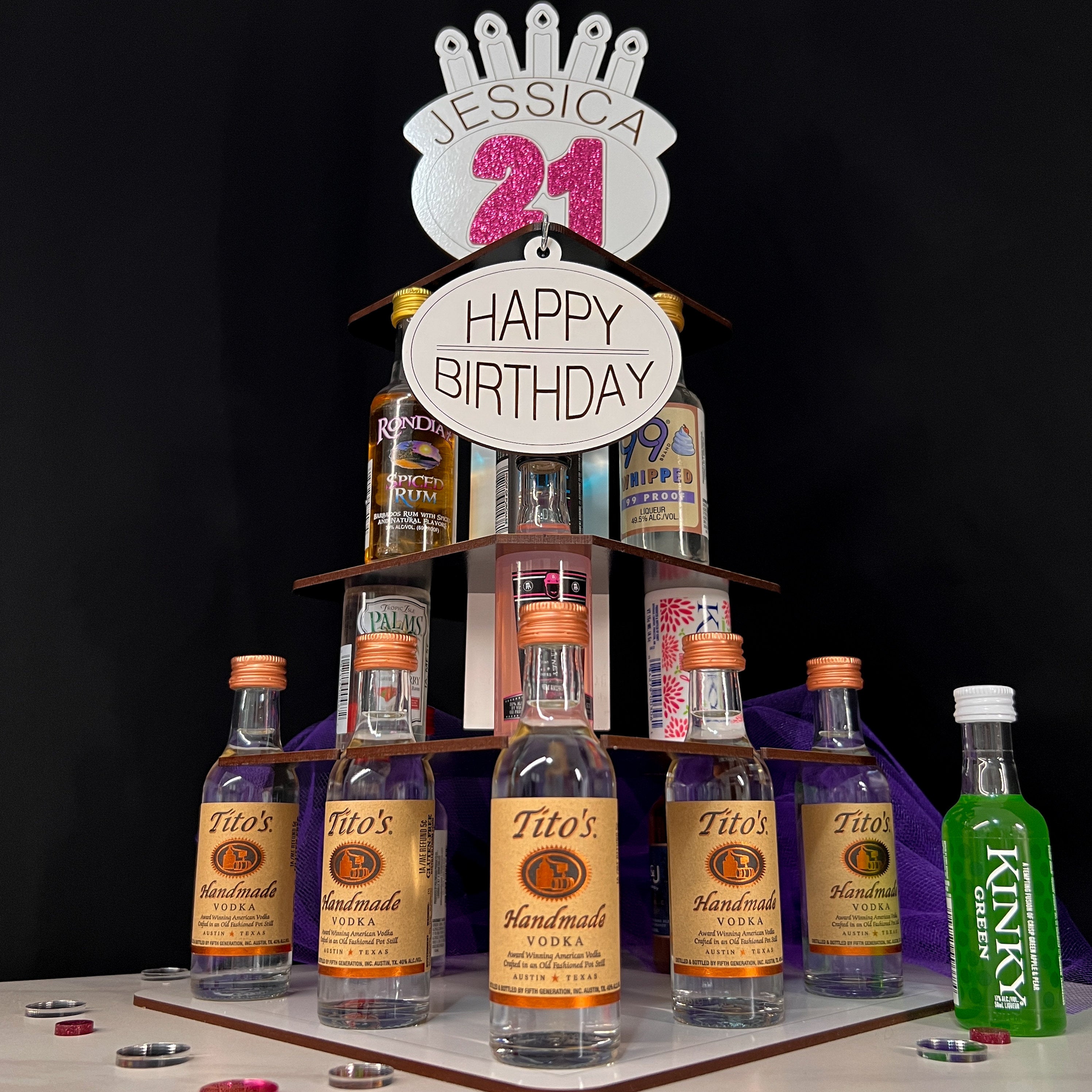 Two Tier Samuel Chivas Cake | Twentygrammes