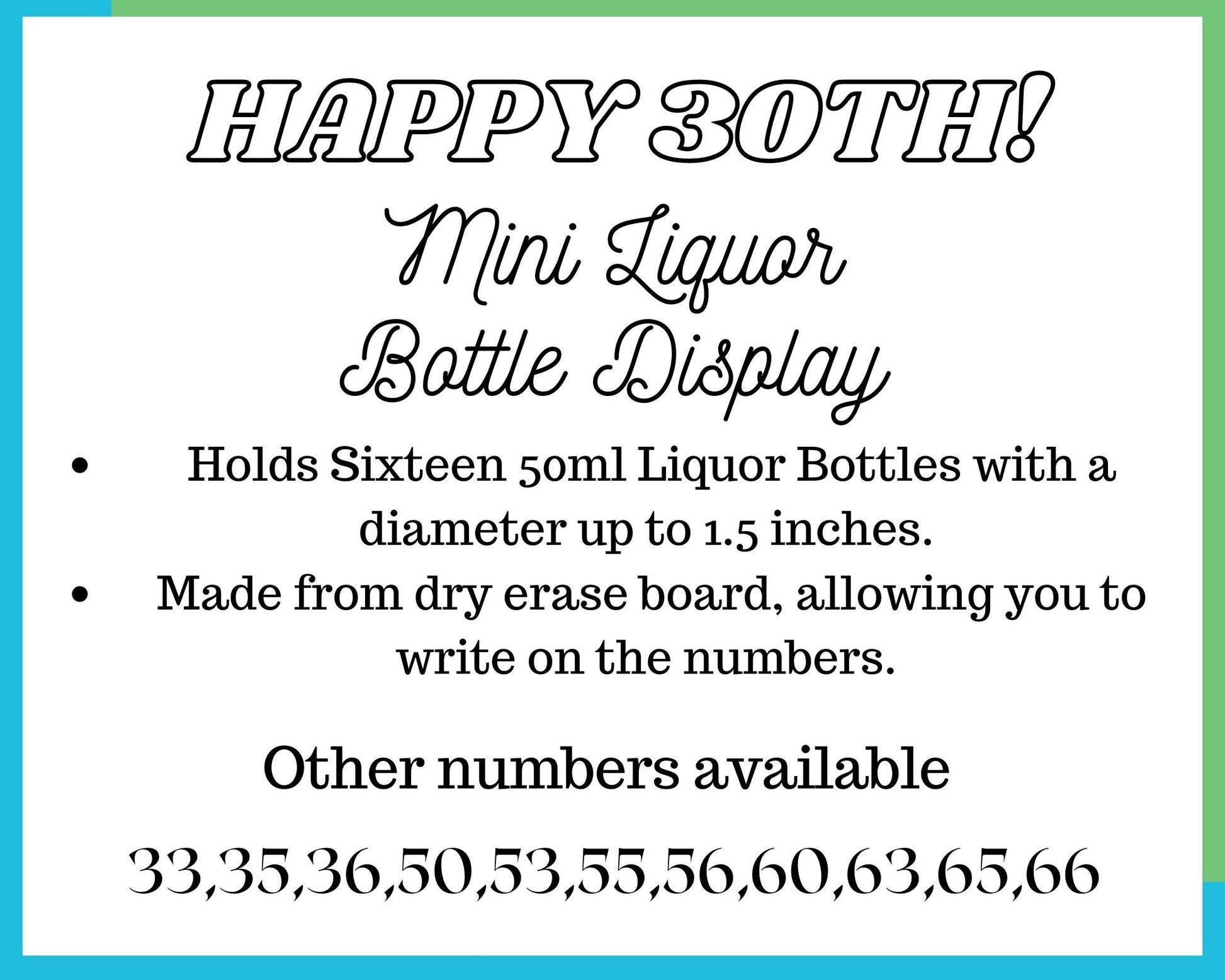Mini Moet  30th birthday, Liquor cabinet, 50th birthday